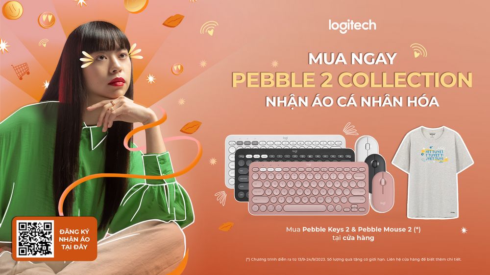 Pebble 2 Collection: Bộ sản phẩm lifestyle mới nhất của Logitech lên kệ từ 13/9