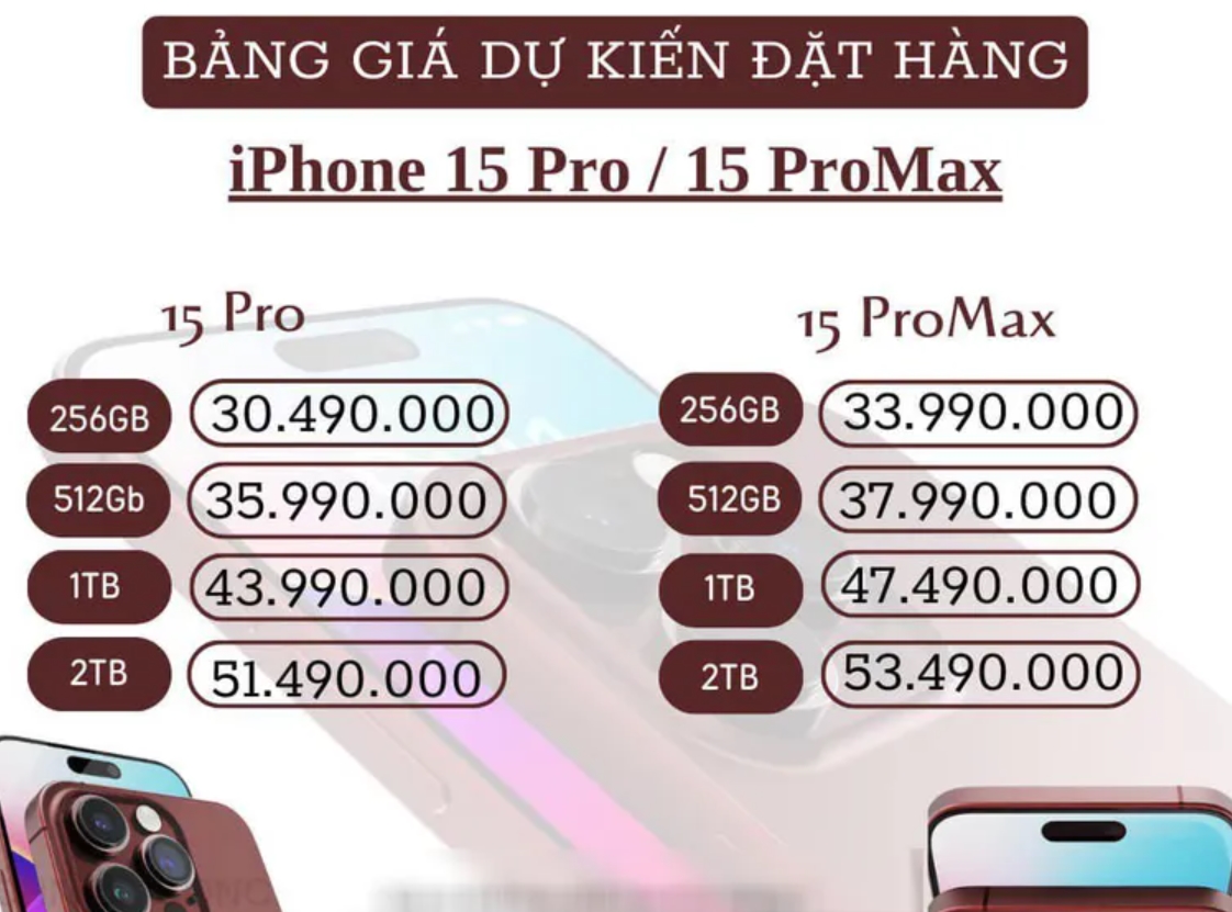 Soi giá iPhone 15 Series: Hàng chính hãng có rẻ hơn xách tay?