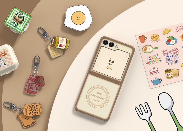 “Cà phê sáng” cùng Galaxy Z Flip5 và bộ sưu tập phụ kiện độc quyền “The Breakfast Café”