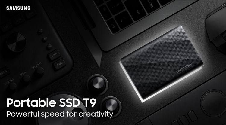 Ổ cứng di động Samsung SSD T9: Hiệu suất vượt trội