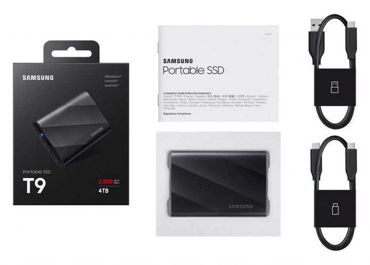 Samsung ra mắt ổ cứng di động SSD T9