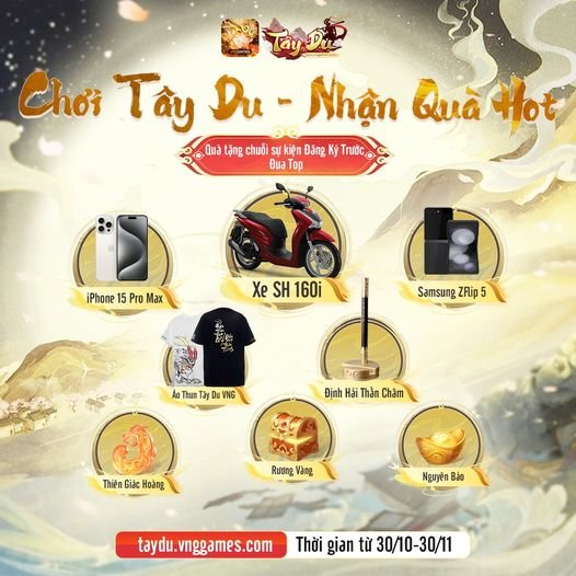 GenZ Việt tặng giftcode Tây Du VNG: Đại Náo Tam Giới