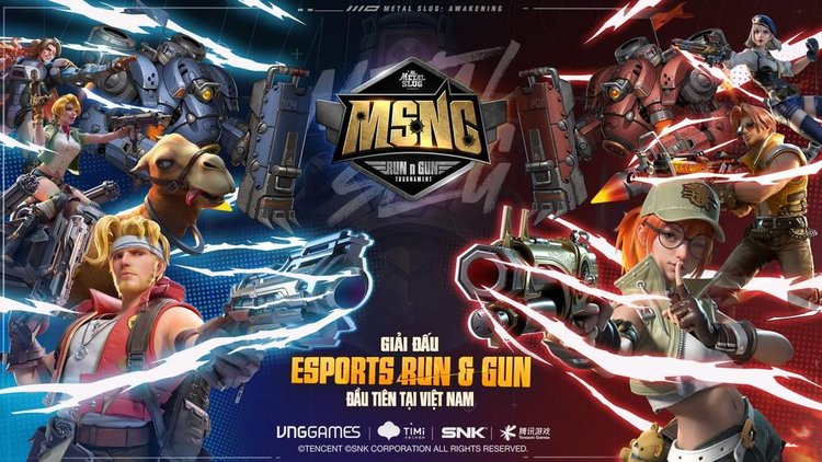 Metal Slug: Awakening khởi động giải đấu eSports đầu tiên cho dòng game Run ‘n Gun