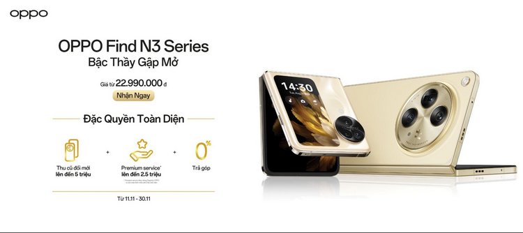 OPPO Find N3 Series ra mắt, được khách hàng đánh giá cao