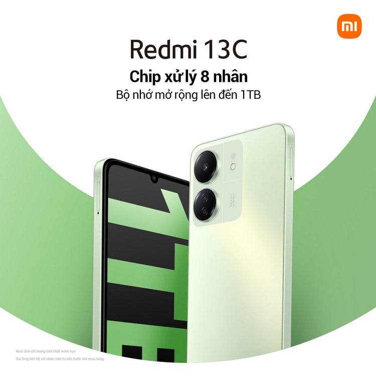 Xiaomi ra mắt smartphone giá rẻ Redmi 13C