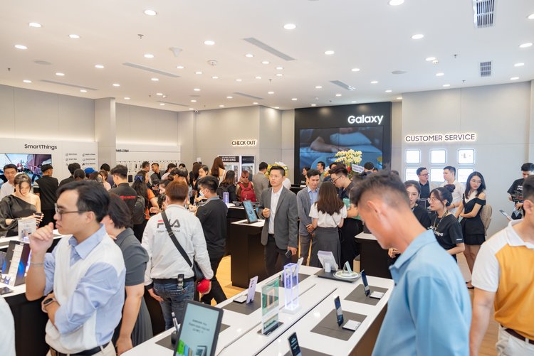Samsung khai trương cửa hàng trải nghiệm mới