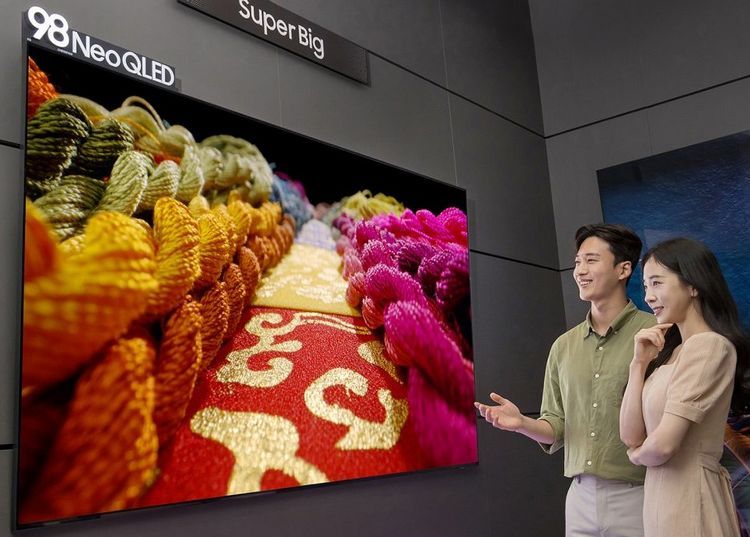 Samsung đón đầu xu hướng TV màn hình lớn