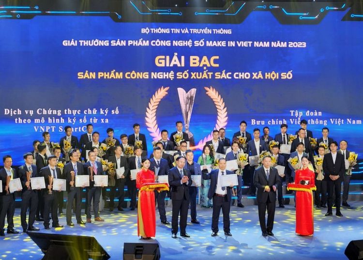 Sản phẩm số của VNPT “chinh phục” Make in Vietnam 2023