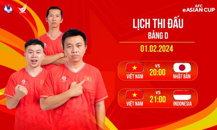 Tuyển thể thao điện tử quốc gia Việt Nam sẵn sàng cho AFC eAsian Cup 2023