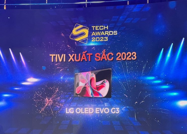 Tech Awards 2023: LG OLED evo G3 là "Tivi xuất sắc 2023"