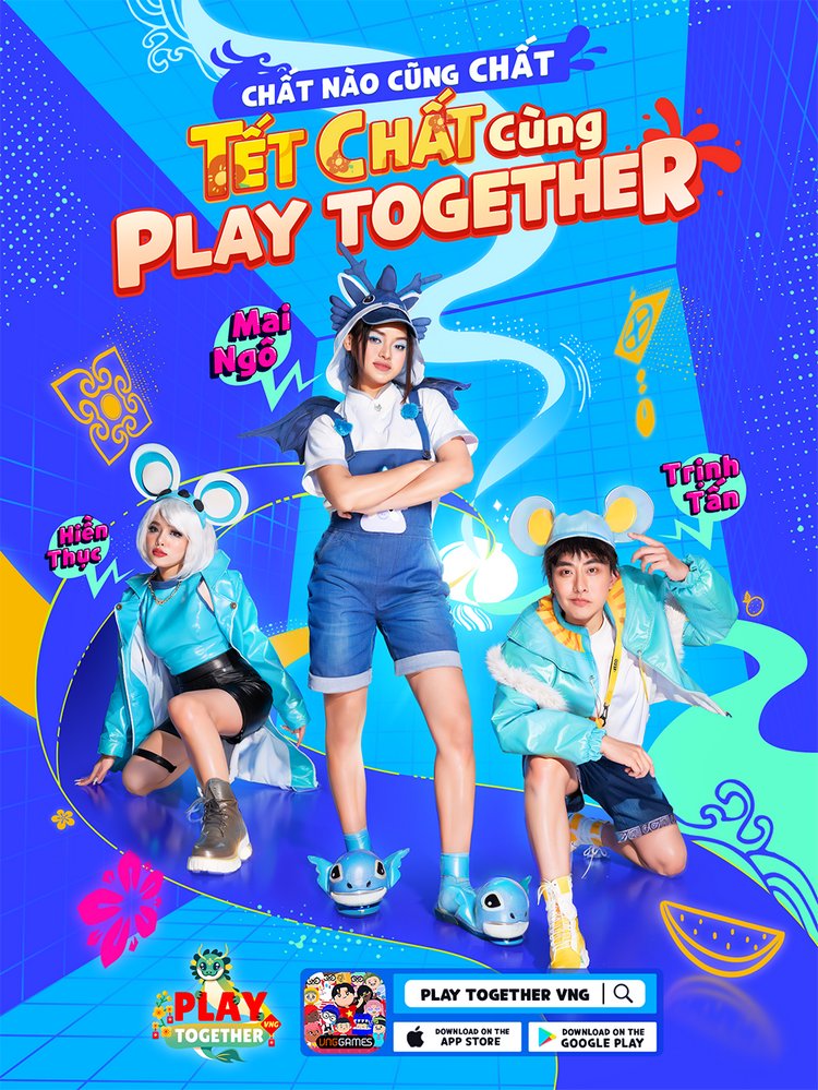 Play Together VNG tung bộ ảnh Tết Chất và TVC đặc biệt