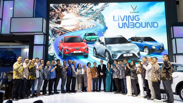 VinFast mở rộng mạng lưới xe tại Indonesia
