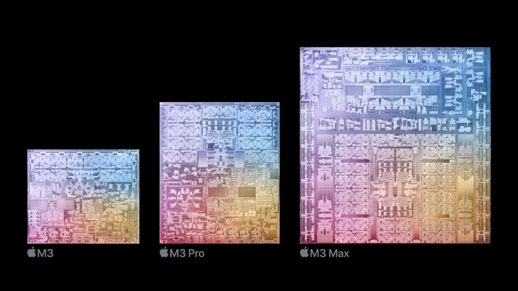 Chip M3 Max bị thay đổi thiết kế?