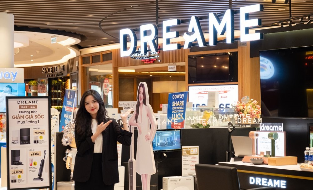 Dreame Brand Store ra mắt: Khám phá công nghệ tương lai của thiết bị gia dụng