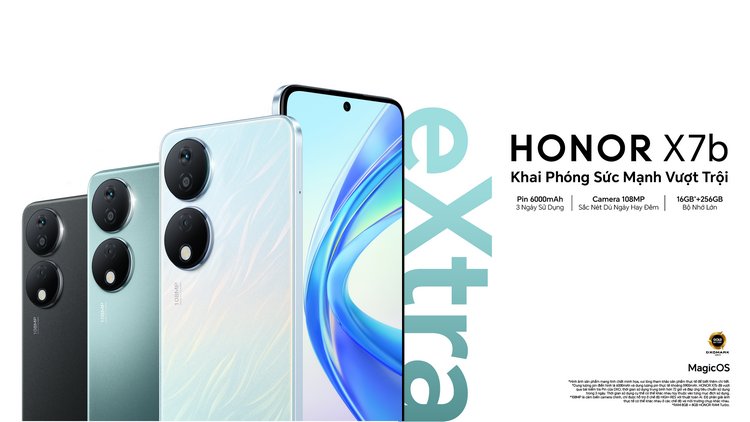 Chính thức mở bán HONOR X7b tại Việt Nam
