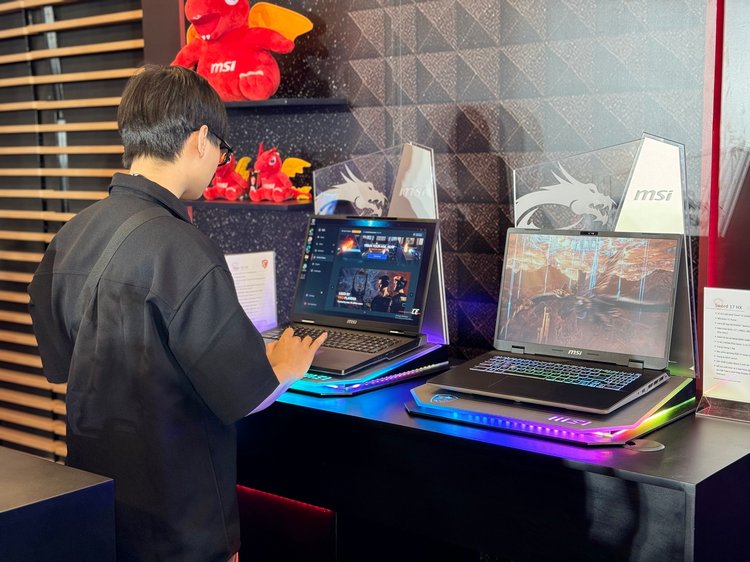 MSI ra mắt loạt laptop AI mới tại Việt Nam