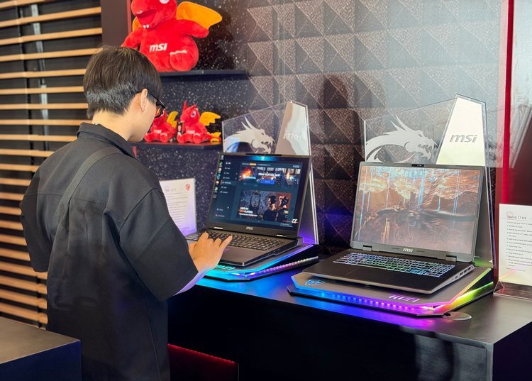 MSI ra mắt loạt laptop AI mới tại Việt Nam