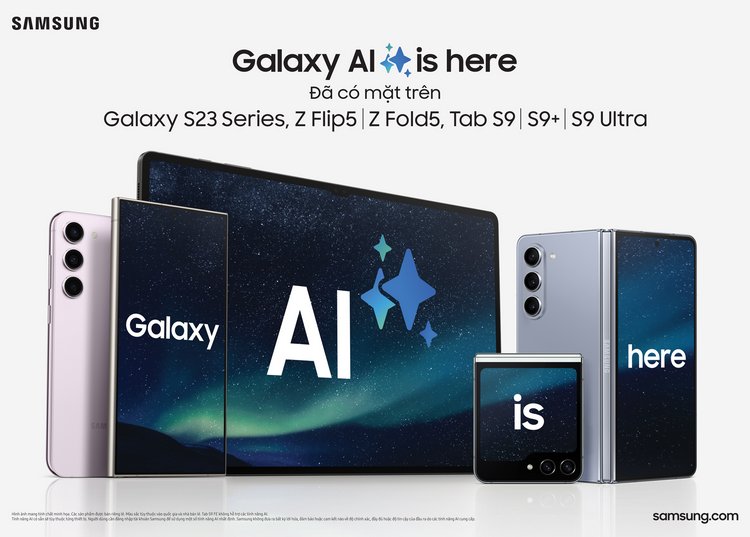 Galaxy AI có mặt trên Galaxy S23 Series