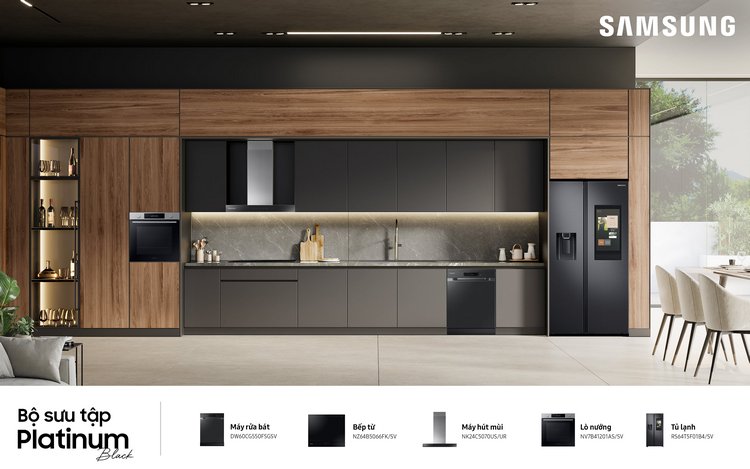 Bộ sưu tập bếp Bespoke của Samsung ra mắt