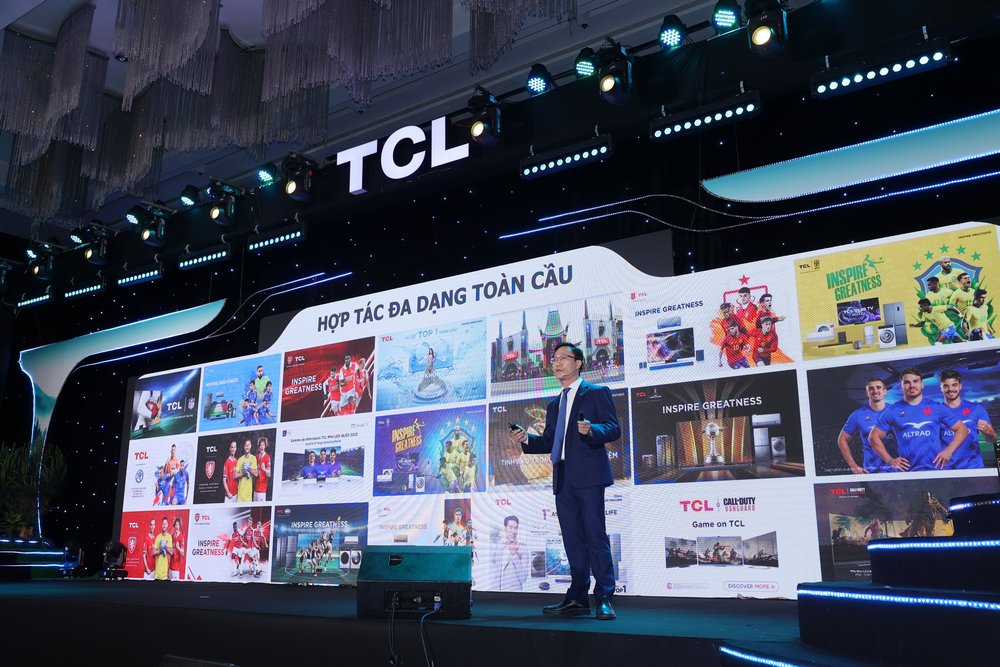 TCL giới thiệu loạt TV kích thước lớn