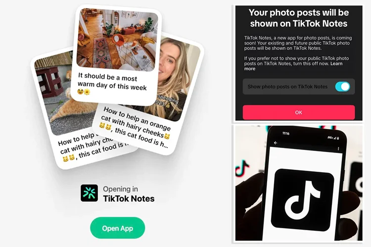 TikTok Notes: Ứng dụng ảnh hứa hẹn "hạ bệ" Instagram