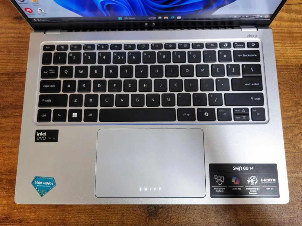 Đánh giá Acer Swift Go 14 AI: Laptop tầm trung tích hợp AI đầy hứa hẹn