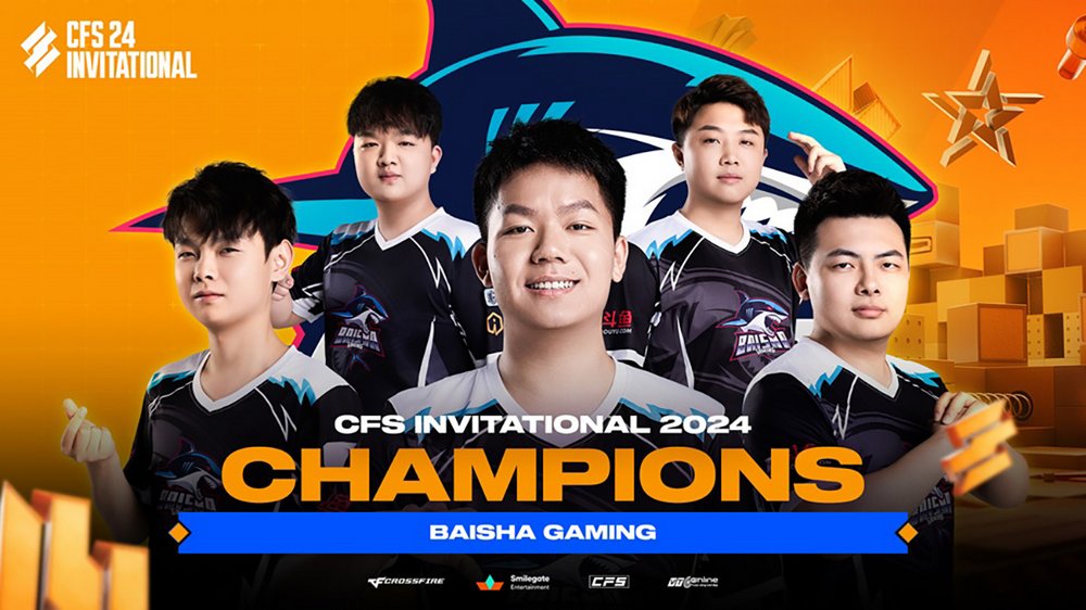 Đột Kích: Baisha Gaming vô địch giải đấu CFS Invitational 2024