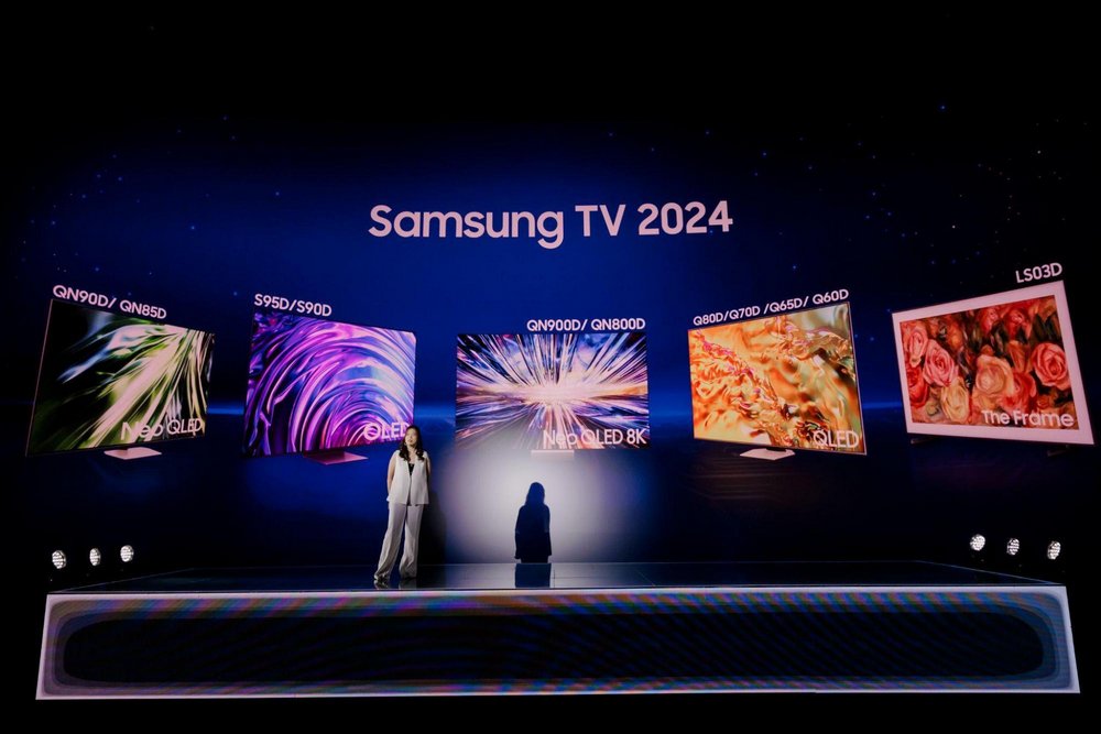 Loạt sản phẩm Samsung TV AI 2024 ra mắt