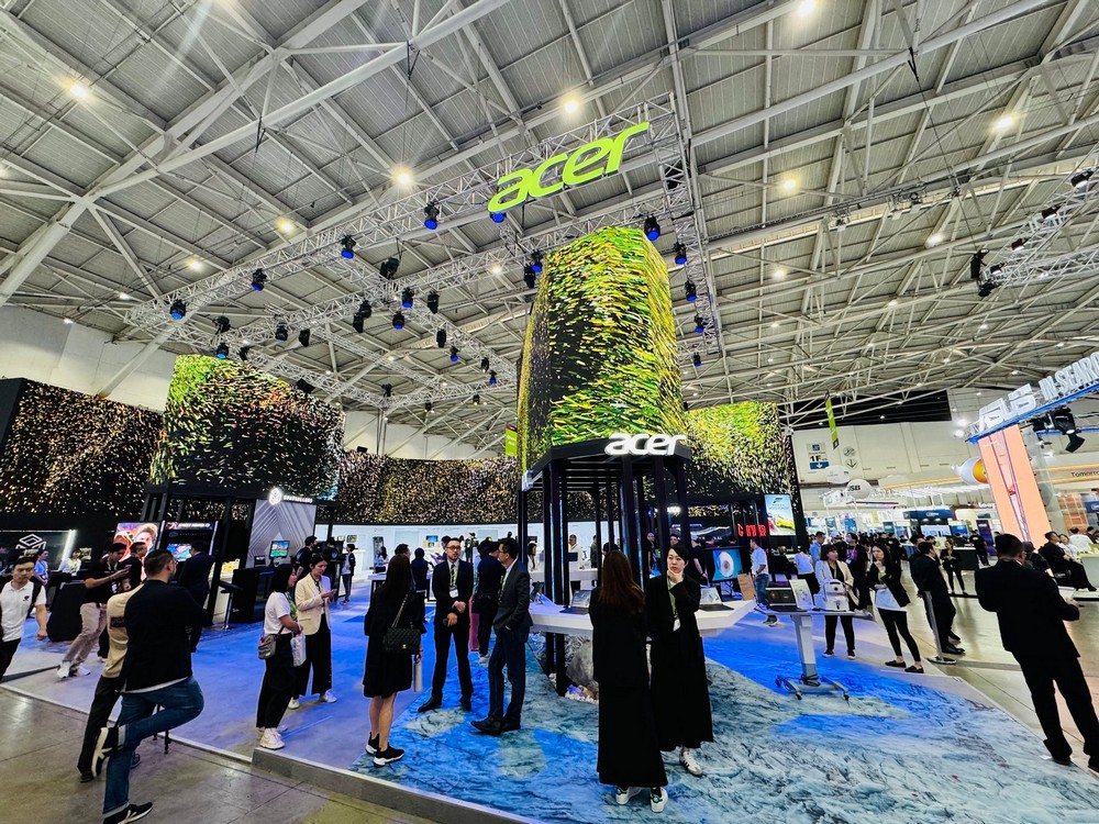 Computex 2024: Gian hàng Acer “hút khách” bởi hàng loạt sản phẩm đột phá