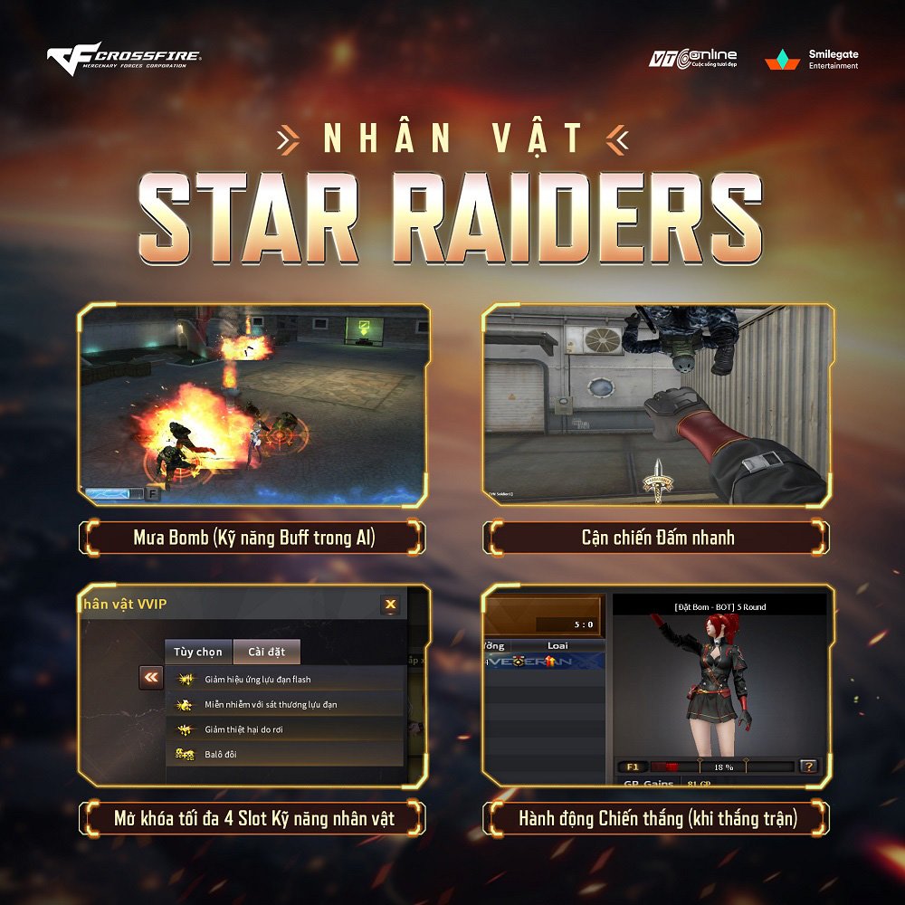 Đột Kích bất ngờ giảm giá mạnh mỹ nữ VIP Star Raiders và vũ khí VIP QBZ-03-Knife Enigmatic Beast