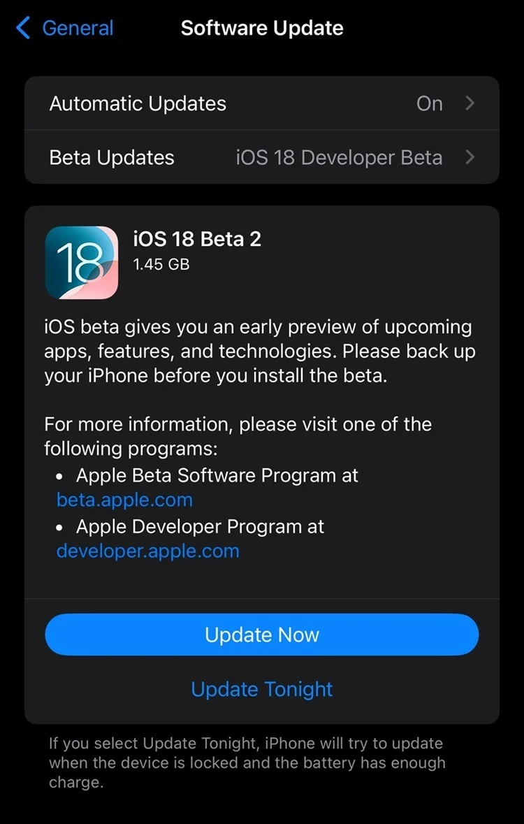 iOS 18 Beta 2: 5 tính năng đột phá nhất định phải thử!