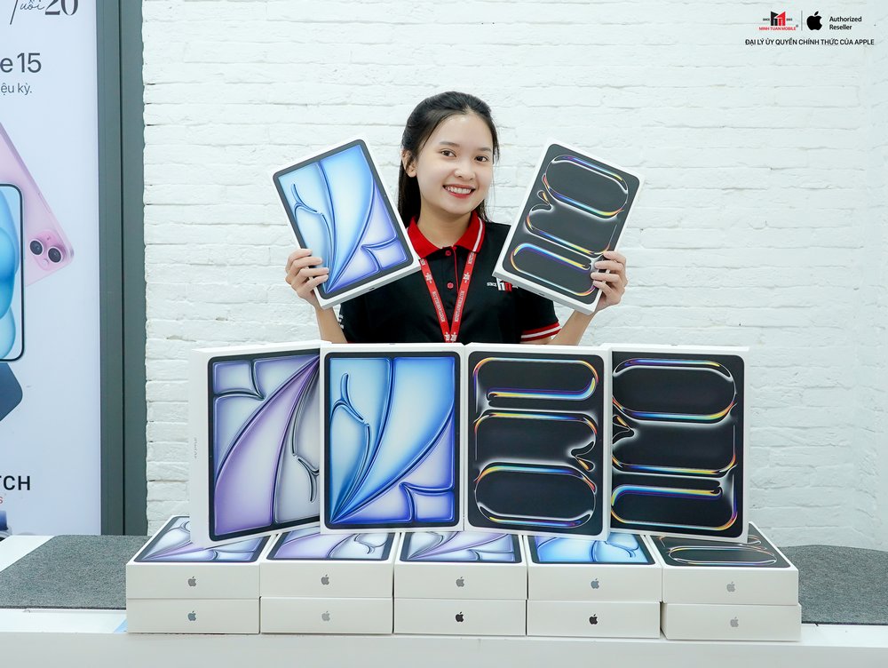 Minh Tuấn Mobile mở bán iPad thế hệ mới, giá từ 16,5 triệu đồng