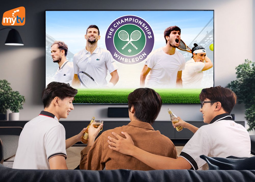 MyTV phát sóng trực tiếp giải quần vợt Wimbledon 2024