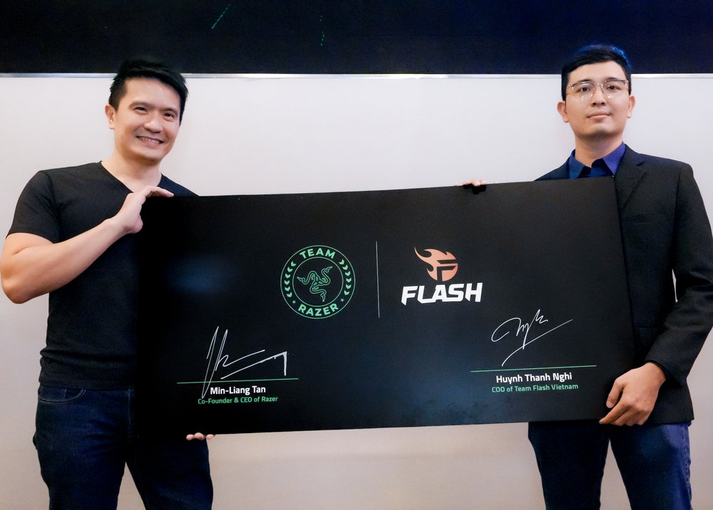 Razer ký kết hợp tác với Team Flash