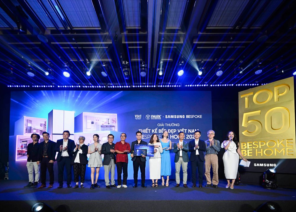 Samsung trao giải Giải Thưởng Thiết Kế Bếp Đẹp Việt Nam - Bespoke Be Home 2024