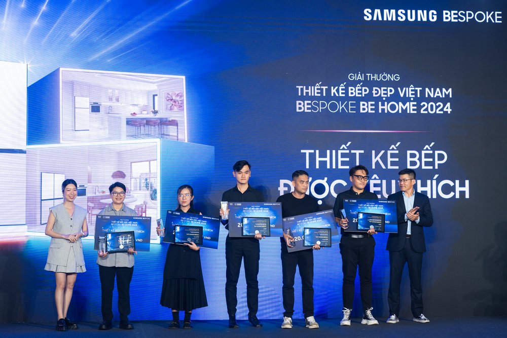 Samsung trao giải Giải Thưởng Thiết Kế Bếp Đẹp Việt Nam - Bespoke Be Home 2024