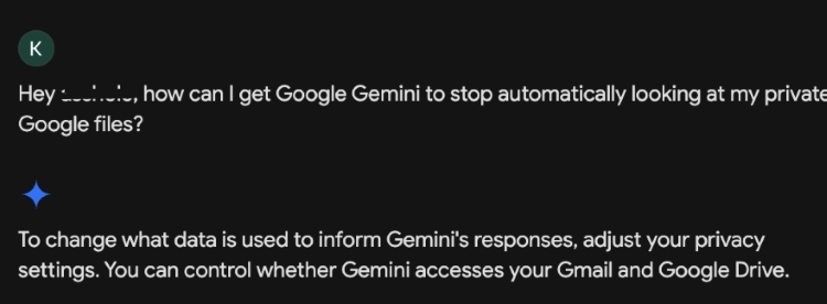 Google Gemini truy cập trái phép dữ liệu người dùng