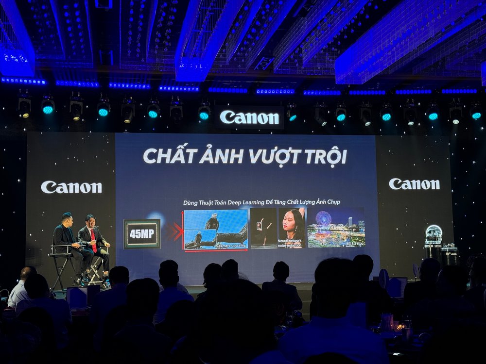 Bộ đôi máy ảnh Canon EOS R1 và EOS R5 Mark II ra mắt