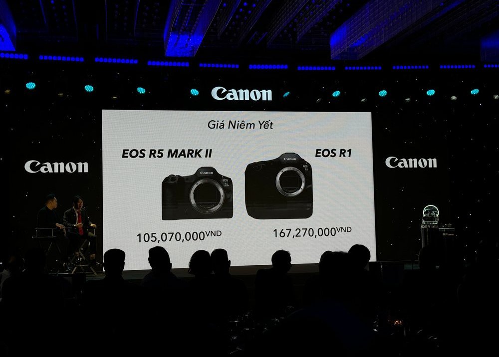 Canon giới thiệu bộ đôi máy ảnh mới EOS R1 và EOS R5 Mark II