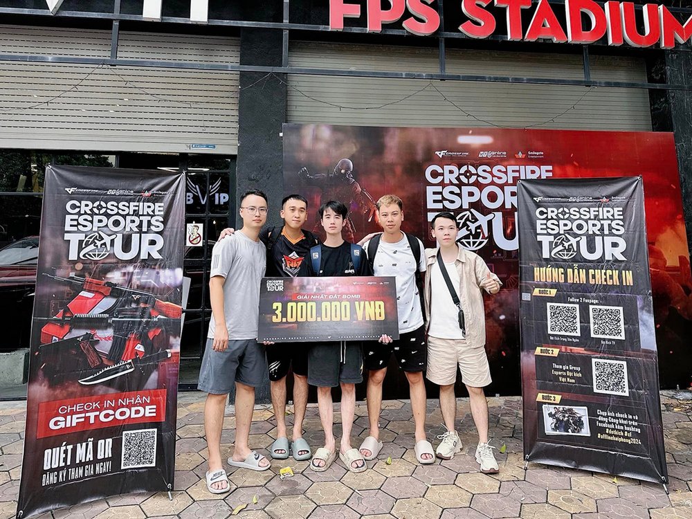 Crossfire Esports Tour 2024: Hải Phòng "rực cháy"