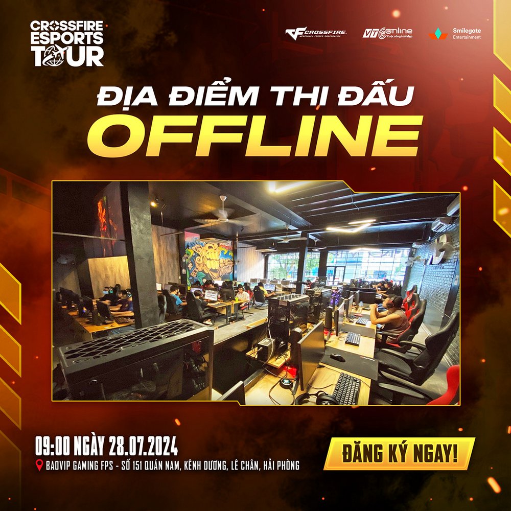 Crossfire eSports Tour 2024 đặt chân tới Hải Phòng