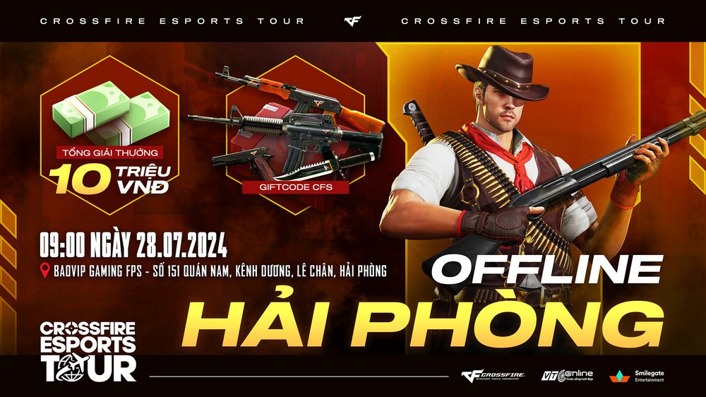 Hải Phòng - Lần đầu trong tầm ngắm Crossfire eSports Tour 2024