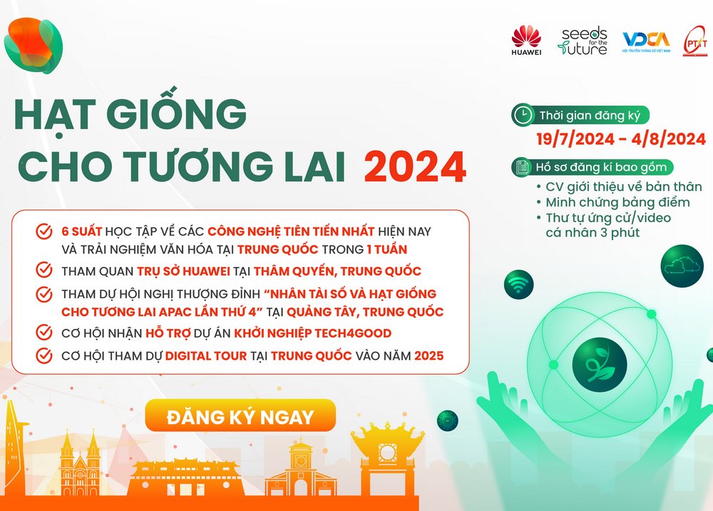 Chương trình Hạt giống cho Tương lai 2024 khởi động