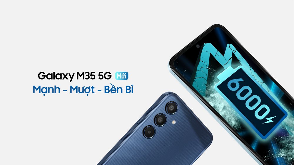 Samsung ra mắt Galaxy M35 5G và Galaxy M55 5G