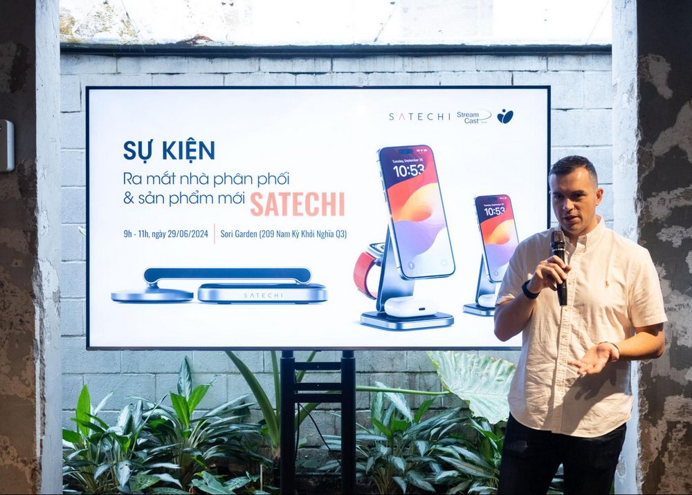 Streamcast Asia là nhà phân phối sản phẩm Satechi tại Việt Nam