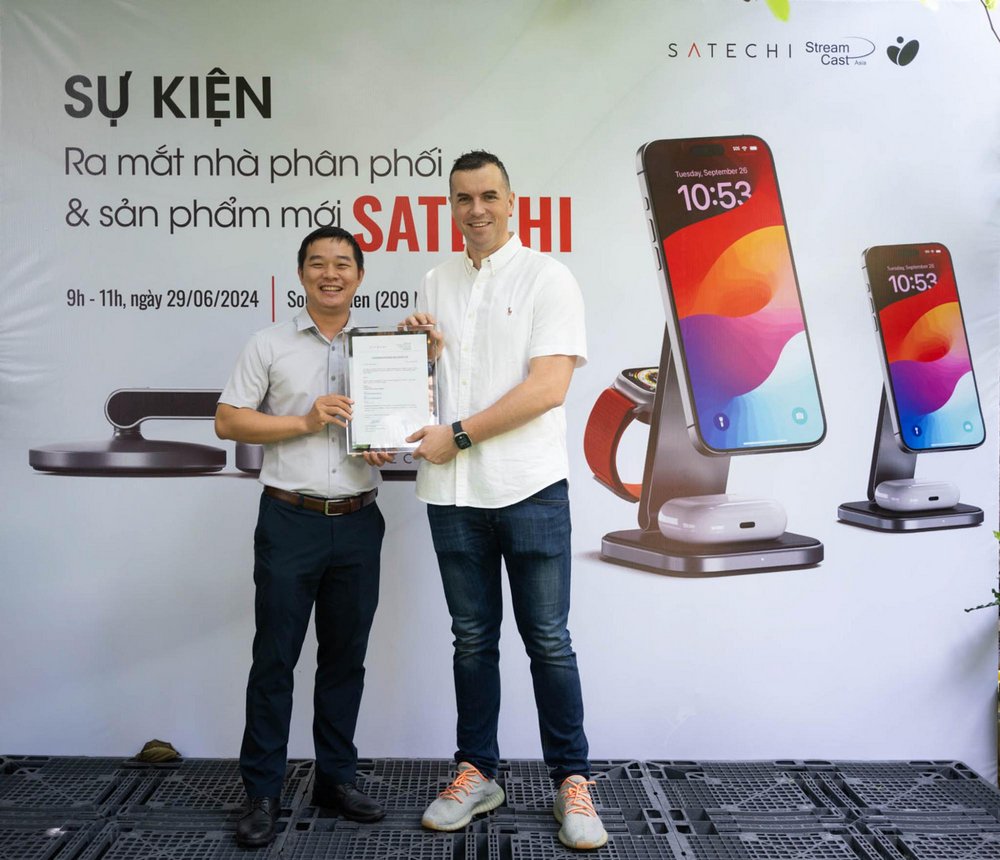 Streamcast Asia là nhà phân phối sản phẩm Satechi tại Việt Nam