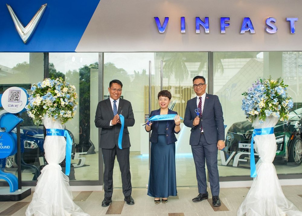 VinFast khai trương 3 đại lý đầu tiên tại Philippines