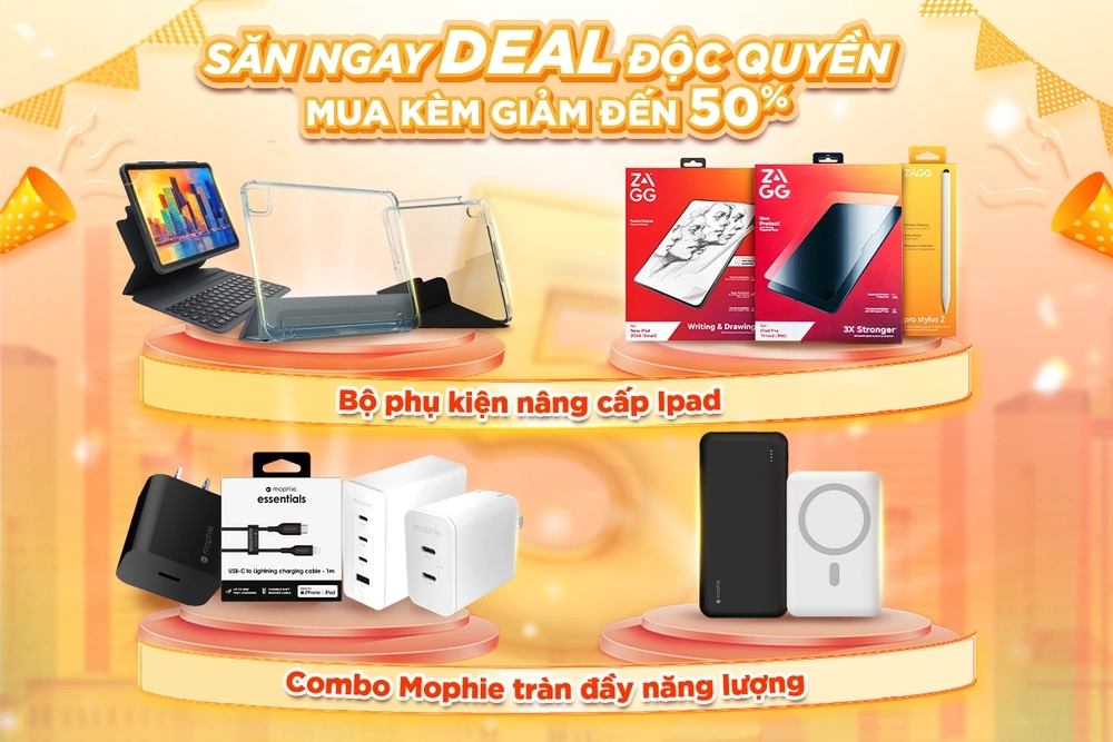 Mừng sinh nhật ZAGG lên 5 sàn TMĐT tại Việt Nam - Quà tặng hoành tráng, deal hời liên tuyến