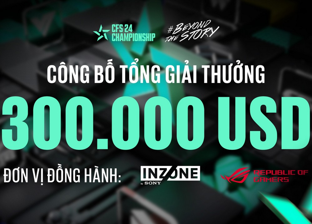 CFS Summer Championship 2024 công bố nhà tài trợ và tiền thưởng