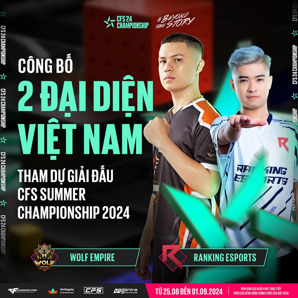 Tuyển Đột Kích Việt Nam chuẩn bị tham gia CFS Summer Championship 2024